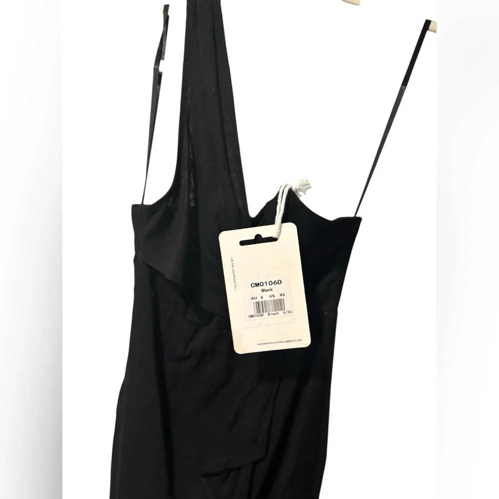 Here Comes The Sun Satin Halter Dress - Picture 5 of 7